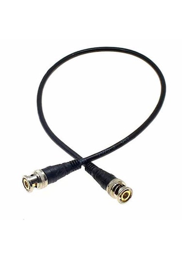 Bnc Erkek - Bnc Erkek Ara Bağlantı Kablosu 0.5 Metre Dvr Ve Patch Panel Uyumlu