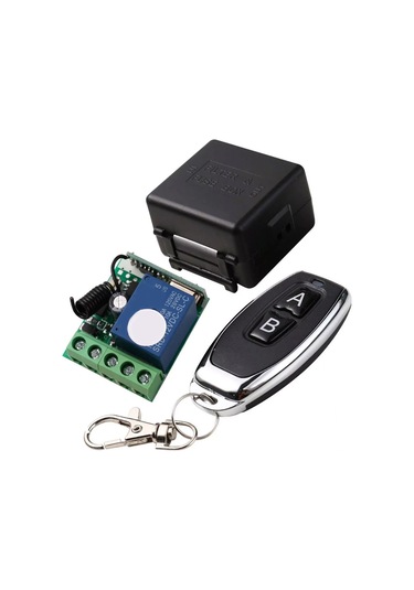Dianziye 12v 433mhz Kablosuz Kumanda Anahtarı - Anlık, Kendi Kilitleme, Birbirine Kilitleme Ve Gecikme Modlu Röle Kontrol Cihazı