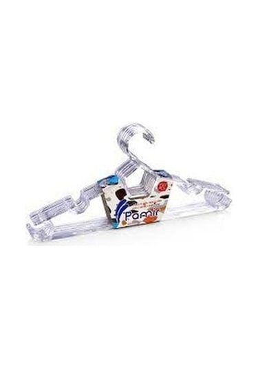 6 Parça Kristal Karizma Elbise Askı 5361 Çok Renkli