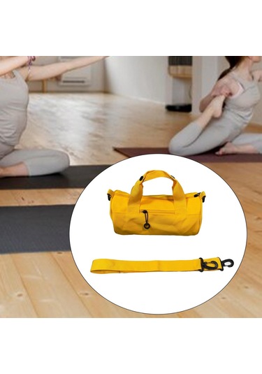 Homyl Dans Çantası Spor Çocuk Doğum Günü Hediyesi Jimnastik Sarı