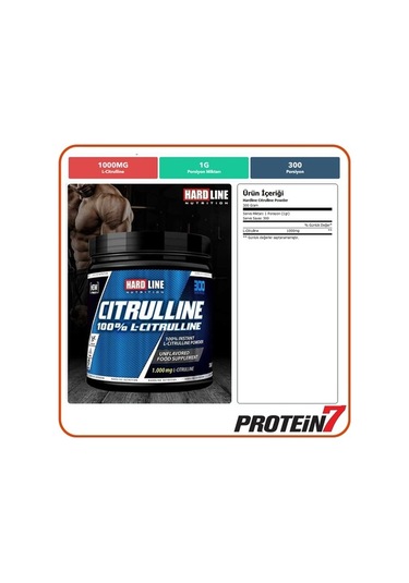 Hardline Citrulline Powder 300Gr
