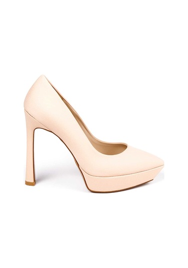 Bestello Neolit Taban Ince Topuklu 281-2040-23y Kadın Ayakkabı Bej