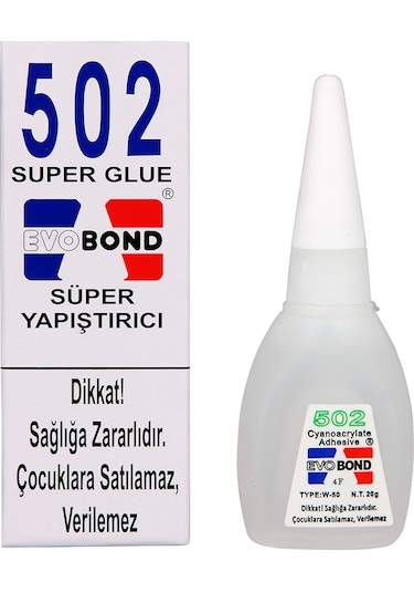 2Adet Evobond 502 Hızlı Japon Yapıştırıcı
