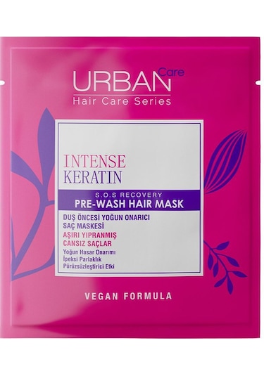 Intense Keratin Aşırı Yıpranmış Ve Cansız Saçlara Duş Öncesi Saç Bakım Maskesi 12'li Set