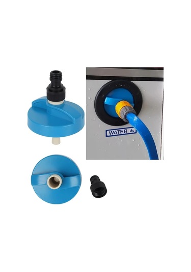 Cloudstore 1 Adet Rv Su Giriş Hortumu Bağlantılı Conta Kapak - Sızdırmaz Tank Dolum Aparatı