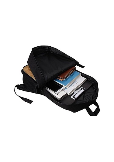 Genç Erkek Kız Polyester Kumaş Çok Renkli Graffiti Sırt Çantası Çiçek Siyah