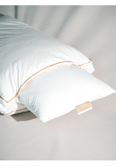 %100 Kaz Tüyü Dolgulu, %90 Gıdık Kanguru Uyku Yastığı