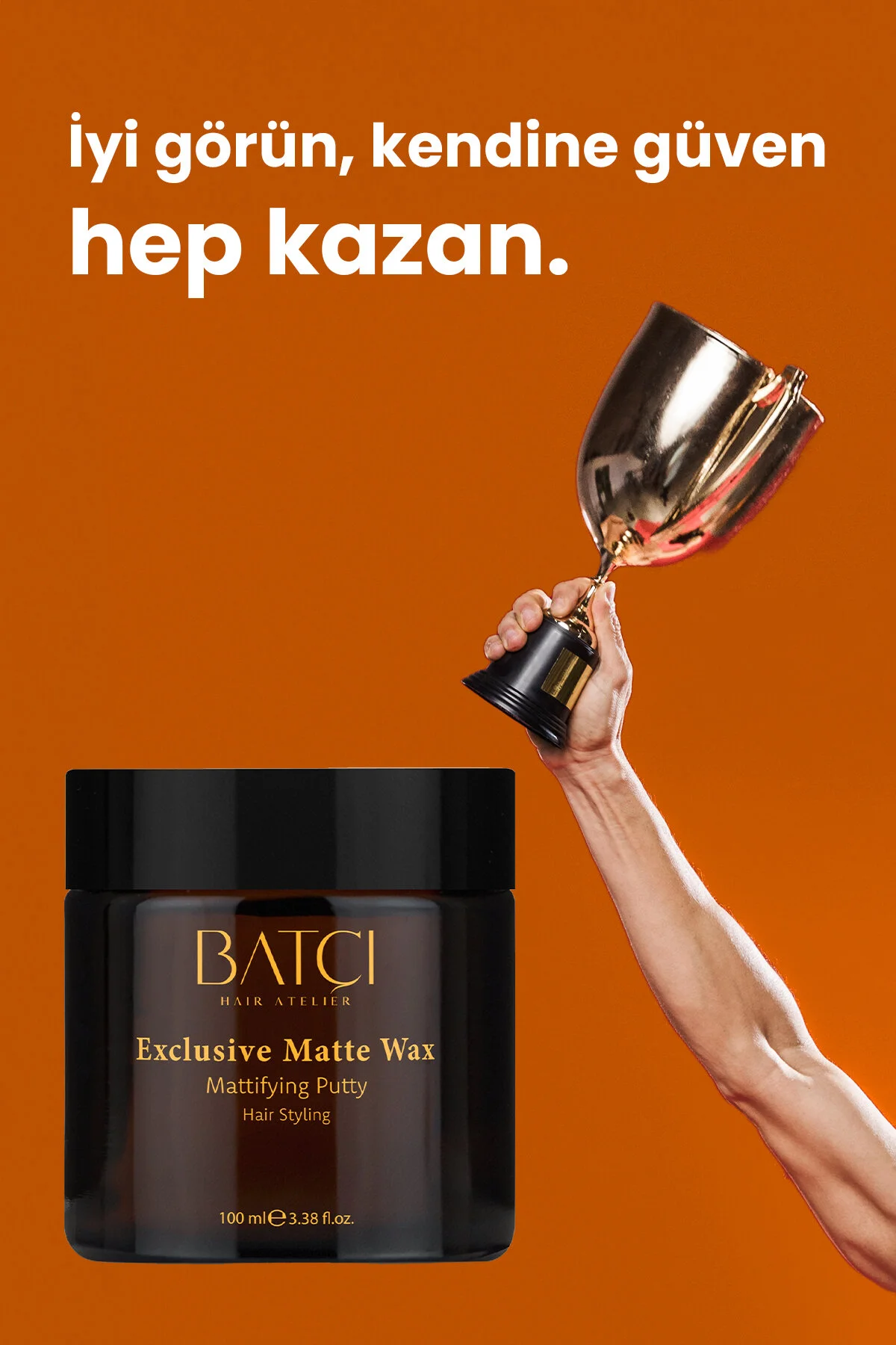 Exclusive Matte Kum Içerikli Yumuşak Sürüm Güçlü Tutucu Mat Wax 100 Ml
