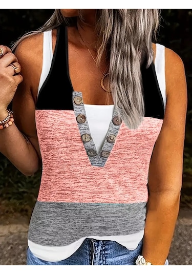 Soonaksesuar Kadın V Yakalı Önden Düğmeli Viskon Bluz Turuncu