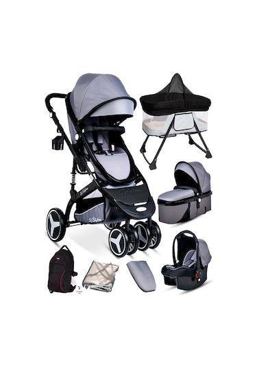 Baby Home 945 Paris Travel Sistem Bebek Arabası Puset Anne Yanı Sepet Beşik