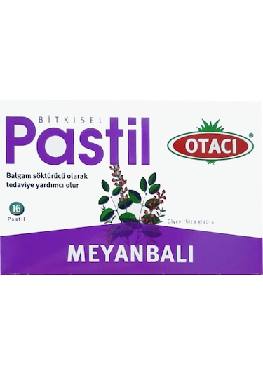 Otacı Meyan Balı Pastil 16   Adet