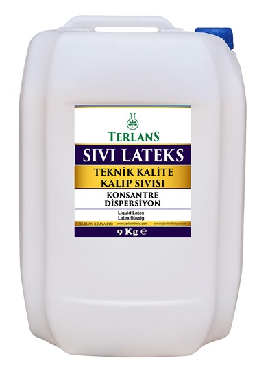 Terlans Sıvı Lateks 9 Kg Kalıp Sıvısı Teknik Kalite