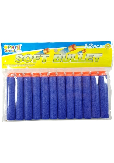 Nerf Tabanca Mermisi Soft  12Lı