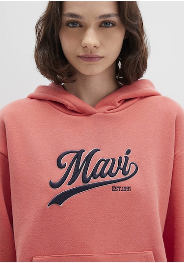 Mavi Kapüşonlu Somon Kadın Sweatshirt M1s10420-71076 Somon
