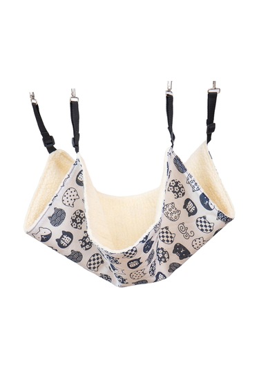 Suntek Kedi Hamak Yatağı Nefes Alabilir Eğlence 58x48cm Beyaz