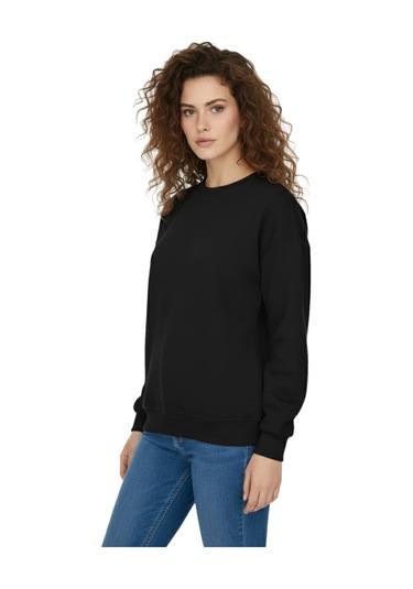 Baglan Kadın Spor Sıfıryaka Sweatshirt Bgl-st05061 Siyah
