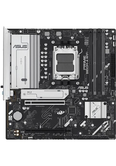 Asus Prıme B850m-a Wıfı6e Ddr5 Hdmı-dp Typec Pcıe 5.0 Am5 Matx