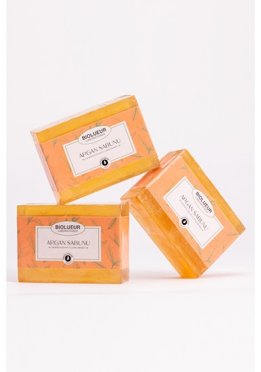 Biolueur Argan Doğal Bakım Sabunu 3 x 150 G