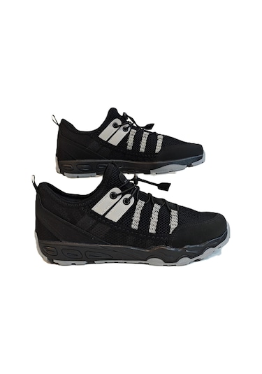 M.p 2318 Siyah Fuspetli Kaymaz Aqua Spor Ayakkabı Siyah