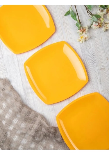 Kilena Tek Kullanımlık Plastik Tabak - Yemek Tablası 150501963 3