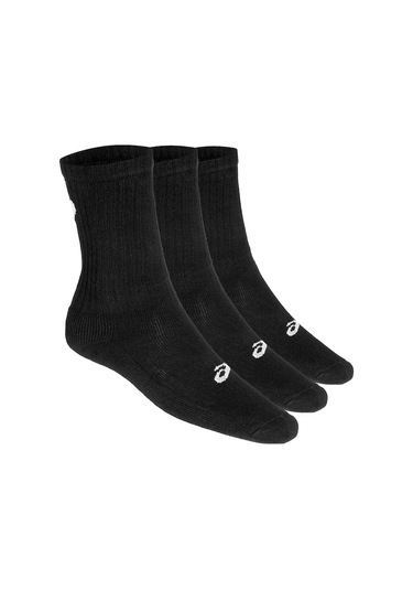 Asics 3 Ppk Crew Siyah 3Lü Tenis Çorabı
