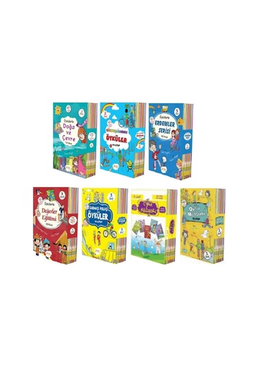 Yuva 3. Sınıf Hikaye Seti 7 Kutu 70 Kitap