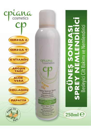 Sprey Güneş Sonrası Argan Yağlı Krem 250ml Nitrojen Gazlı
