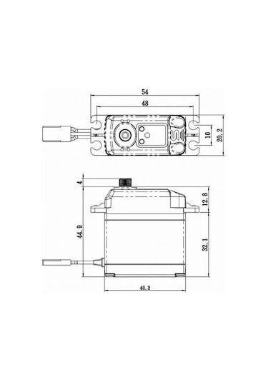Savox Sa1230sgp Digital Servo Coreless Motor With Soft Start High Voltage Çelik Dişli