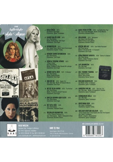 Ayla Algan En Iyileriyle - Cd