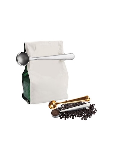 5 Adet Çok Fonksiyonlu Paslanmaz Çelik Çay Kahve Ölçüm Kaşığı Altın