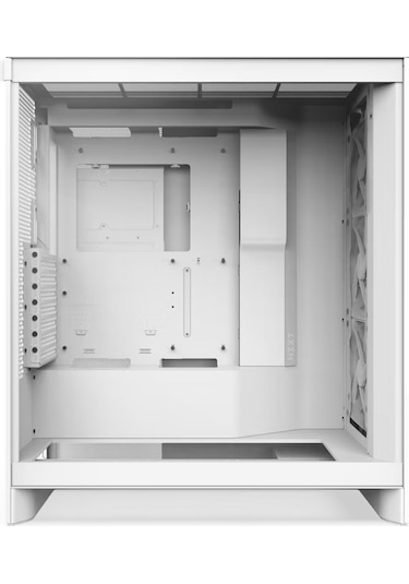 Nzxt H7 Flow 2024 CM-H72FW-01 Temperli Cam USB 3.2 ATX Mid Tower Kasa Beyaz