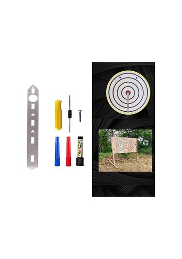 Balta Atma Hedef Şablon Stencil Balta Atma Balta Atma Oyunu Için Set 3449 Diğer