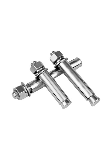 Genişletme Cıvataları 304 Paslanmaz Çelik Genişleme Vidalı Beton M8 M10 Duvar Ankrajı Vidalı Hareketleyici 60mm, M10 1pcs 24 x 28 x 20 MM