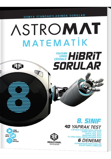 İrrasyonel Yayınları Astromat 8. Sınıf Matematik Hibrit Sorular 2