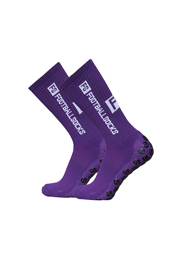 Doğa Sporları Koşu Çorapları Streç Çoraplar Atletik Futbol Futbol Çorapları Saplı Kaymaz Çoraplar Renk: Mor Doğa Sporları Koşu Çorapları Streç Çoraplar Atletik Futbol Futbol Çorapları Saplı Kaymaz Çoraplar Renk: Mor