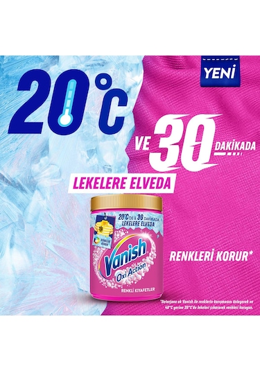 Kosla Multipower Oxi Advance Renkliler için Leke Çıkartıcı Deterjan Güçlendirici Toz 970 G