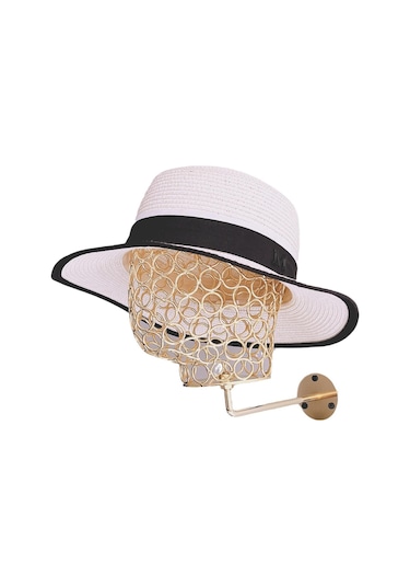 Suntek Magideal Duvara Monte Şapka Raf Organizatör Askı Manken Kafası