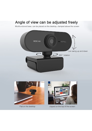 Sones Hd-u01 1080p Usb Kameralı Mikrofonlu Web Kamerası