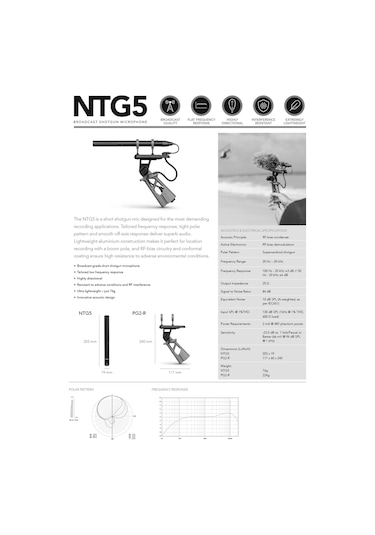 Rode Ntg-5 Shotgun Mikrofon Kit