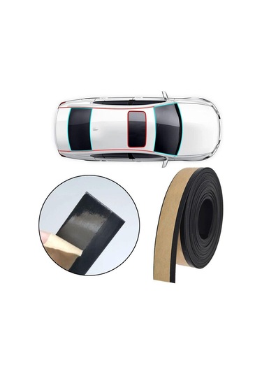 20mm Sızdırmazlık Şeridi Aksesuarları Araba Toz Geçirmez Kenar Ön
