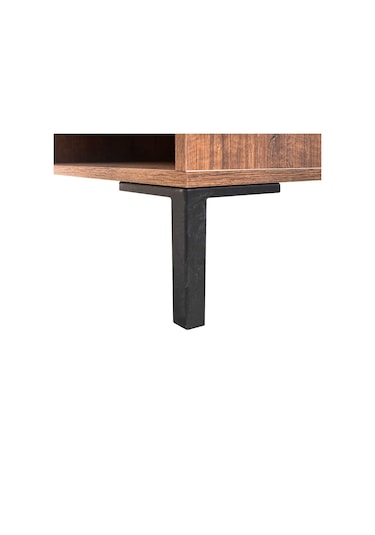 Kare Orta Sehpa - Koyu Ceviz Oslo Ceviz 90x42x90 Cm Gxyxd