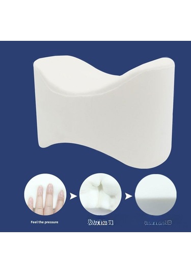 Shineyee Piyasa Ambalajlı Gri Memory Foam Bacak Yastığı - Gebeler İçin Knee & Ayak Desteği, Basınç Azaltıcı, 15-20cm Ayarlanabilir, Yıkama Kolay Gri