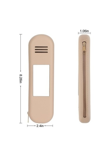 Tongxida Bosphorusboutique Tutucu Sr Sones Silikon Seyahat Saklama Makyaj Kutusu Kozmetik Fırça Düzenleyici Bej Askılı Çanta Diğer