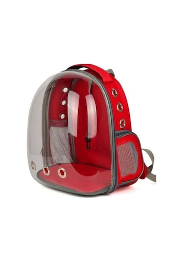 Şeffaf Astronot Sırt Kedi Taşıma Çantası