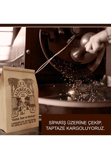 Altıncezve Orta Kavrulmuş Günlük Taze Çekilmiş Türk Kahvesi 250 G