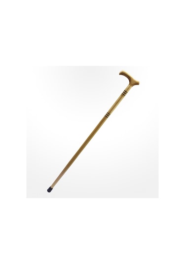 Ahşap İşlemeli Baston Ağaç Baston Kayın Gürgen Ağacı Baston