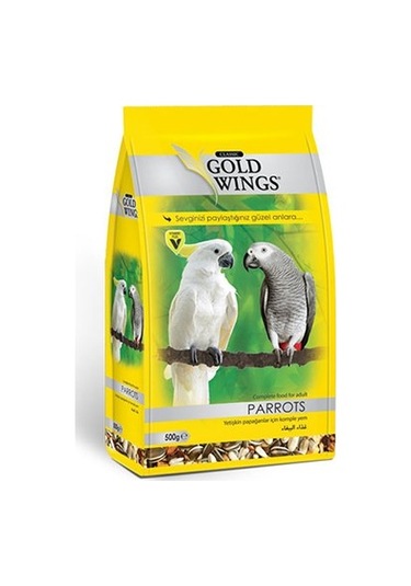 Gold Wings Papağan Yemi 500 G