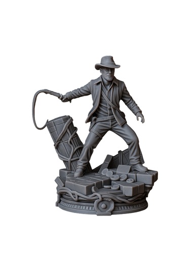 Indiana Jones Diorama Figürü Koleksiyonluk