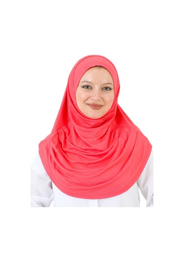 Hazır Giyim Türban Yumuşak Başörtü Şal - Pembe Pembe