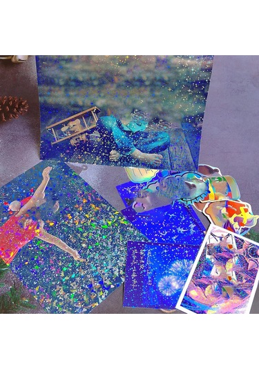 Youtek 20 Adet A4 210x297mm Parlak Tozlu Soğuk Lamine Film - Otomatik Yapışkan, Makine Gerektirmeyen, Fotoğraf/evrak Koruyucu